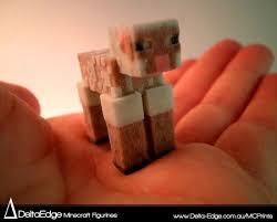 Minecraft Figurines 3d Printed For Real Life Playing 3d Printing Minecraft Prints