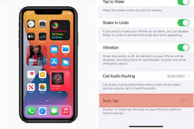 And can you know who tapped it? Iphone Screenshot Trick Ios 14 Update Lets You Double Tap For New Actions East Lothian Courier
