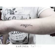 Nazim Http Instagram Com Bahadircemtattoo Signature Nazimhikmet Scripttattoo Smalltattoo Minimaltattoo Dovme