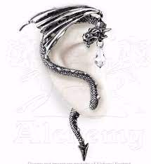 pin by malithi on piercing dragon ear cuffs gothic earrings ear wrap