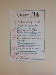 Guided Math Groups Anchor Chart Math Classroom Guided
