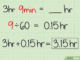 The minutes part is calculated as 0.16667 * 60 = 10. 3 Ways To Convert Minutes To Hours Wikihow