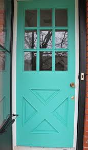 Steves & sons legacy collection customizable fiberglass front door (163) model# 552936. How To Paint Your Front Door The Most Beautiful Turquoise The Sweetest Digs