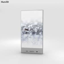 Sharp Aquos Crystal 2 Weiß 3D-Modell ...