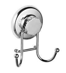 Aliexpress Com Buy Bathroom Suction Cup Double Hook Stainless Steel Hook Rack Hook Door Hook Kitchen Hoo Suction Cup Hooks Vacuum Suction Tissue Paper Holder