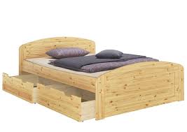 Auslieferung erfolgt ohne lattenrost, matratze und dekoartikel. Funktionsbett Doppelbett 3 Bettkasten Federholzrahmen 140x200 Seniorenbett Kiefer 60 50 14 Fv Steinhaus Massivholzmoebel Shop