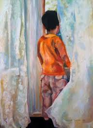 Original Painting Window To The World By Amanda Dunbar Artist Art Painting