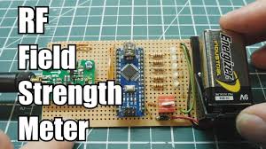 I am looking to build a device that i can place close to my hf ham radio and when i key the mic and speak will detect the rf and light an on the air sign. Build A Rf Field Strength Meter Youtube