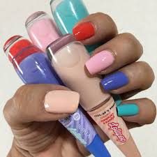 • vestido listrado com lastex e mangas bufantes •. Pin Em Unhas