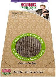 Amazon Com Kong Naturals Double Cat Scratcher Catnip Treats Pet Supplies