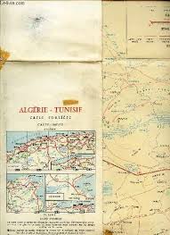 Pour revenir à cette page cliquez sur la flêche de retour. Une Carte Depliante En Couleur De Algerie Tunisie Carte Routiere Carte Index Echelle 18 750 000e Echelle 1 900 000e 1 Carte De Dimension 43 Cm X 47 Cm Environ Recto Verso By 3 Collectif Map Le Livre