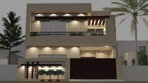22 6 X 50 House Design 5 Marla House House Front Design Bungalow House Design Small House Elevation Design