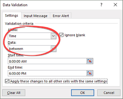 Excel Data Validation Check To See If Entered Data Is In The Right Format Pryor Learning Solutions
