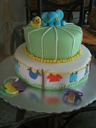 Torta Para Baby Shower Con Biberón | Fiestas Y Celebraciones
