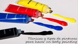 Tipos de pintura para body painting, técnicas y colores usados