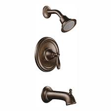 As part of our comprehensive range of glass products, here at lee glass and glazing we stock a range of fixtures and fittings for use in your shower or bathroom. Moen Brantford Single Handle 1 Spray Posi Temp Tub And Shower Faucet Trim Kit In Oil Rubbed Bronze Valve Not Included T2153eporb The Home Depot