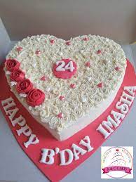 Think about her personality and the traits you love about her and you're sure to choose a cake design that she loves! A C Cake Birthday Cake For Gf Customised Design Facebook