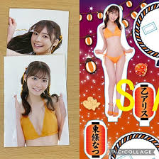 Amazon | 東條なつ アクリルスタンド 生写真2枚セット ◎ 買い対応 | アイドル・芸能人グッズ 通販