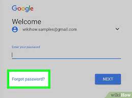 How To Recover A Gmail Password (With Pictures) - Wikihow