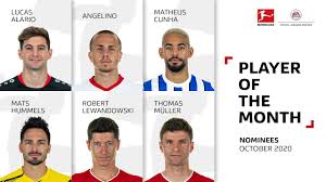 Matheus jadson bardeira cunha is a brazilian professional football player who best plays at the striker position for the são paulo in the liga do brasil. Fifa 21 Bundesliga Player Of The Month All Fifa 21 Potm Cards