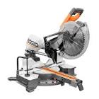 R4222 15 Amp Corded 12-Inch Dual Bevel Sliding Mitre Saw Rigid