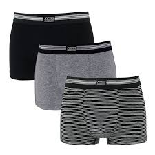 Large Sizes Triple Pack Pants From Jockey In Outsizes Until 3xl Black Striped Mens Fashion In Oversizes Big Basics