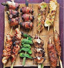 The Japanese Grill From Classic Yakitori To Steak Seafood And Vegetables Tadashi Ono Harris Salat 9781580087377 Ama Japanese Street Food Japan Food Food