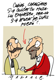 Beția de cuvinte în revista contimporană este un studiu subintitulat studiu de patologie literară, scris de titu maiorescu în 1873, în care satirizează fraza supraîncărcată și, prin aceasta, confuză, numind boala de care suferă flecarul lipsă de idei. Maiorescu Cel Afemeiat CaÅ£avencii