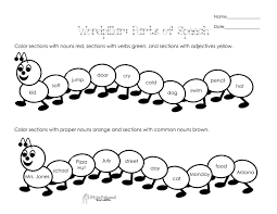 Wordpillar Parts Of Speech Free Worksheet Educational Worksheets Fun Worksheets Parts Of Speech Worksheets
