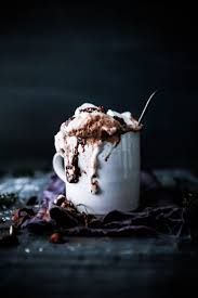 Hazelnut Crunch Hot Chocolate With Raw Cacao Swoon Food Hot Chocolate Recipes Chocolate Recipes Christmas Food