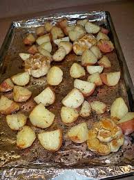 Hello Kirsti Garlic Roasted Potatoes Garlic Roasted Potatoes Real Food Recipes Recipes