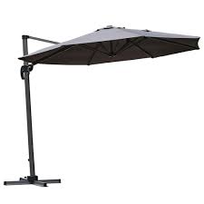 Parasol Deporte Polyester Gris Parasols Pieds De Parasols Et Voiles D Ombrage La Foir Fouille