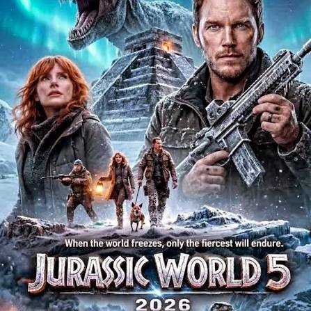JURASSIC WORLD 5 (2026) – Official Teaser Trailer Starring: Chris Pratt and  Bryce Dallas Howard. The Hook: The jungle is dead and buried under the ice,  but when the Northern Lights awaken