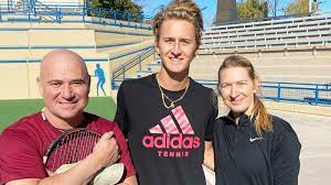 So tennis pretty much runs in the genes of the korda family. Steffi S Forehand Was Killing Me Seb Korda Love Tennis