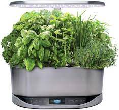 5 Effortless Indoor Herb Garden Kits The Girl With A Shovel Hydroponic Herb Garden Herbs Indoors Planting Herbs
