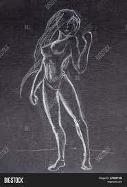 Drawing White Pencil Image & Photo (Free Trial) | Bigstock