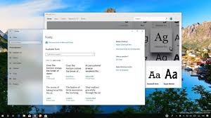 Maybe you would like to learn more about one of these? How To Manage Fonts Settings On The Windows 10 April 2018 Update Windows Central