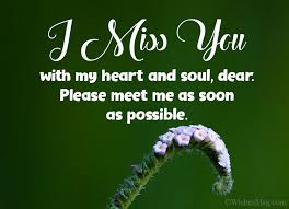 I Miss You Messages And Quotes Wishesmsg