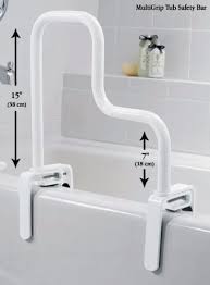 It should be about 30 inches up from the tub floor. The 5 Best Bathtub Safety Rails Ranked For 2021 Product Reviews And Ratings