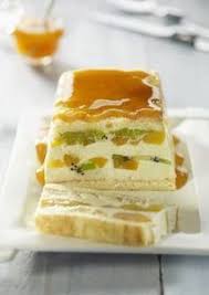 Terrine De Fruits Et De Creme D Amande Un Dessert Tres Frais Et Tres Agreable En Fin De Repas Recette Dessert Leger Et Frais Recette Dessert Leger Creme D Amande