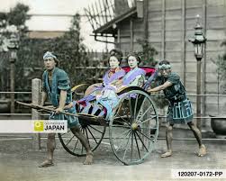 1870s • The "Human Horses" of the Rickshaw | OLD PHOTOS of JAPAN