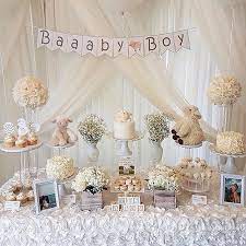 Baby Shower Baby Lamb Theme Dessert Table Stylist Monaliadesigns Babyshower Cak Baby Shower Cake Table Baby Shower Dessert Table Girl Shower Decorations