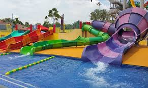 Biaya Pembuatan Waterboom Fiber Kolam Renang Yang Murah Water Park Water Slides Pool