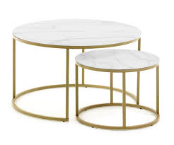Charisma marble nesting coffee table. The Leo Coffee Table Nest Moss Furniture Moss Furniture