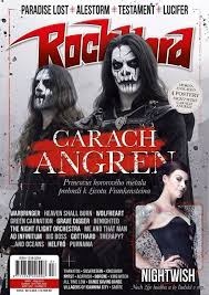 ♬ melodic hard rock ♬. Carach Angren Seregor Clemens Wijers Rock Hard Magazine May 2020 Cover Photo Slovakia