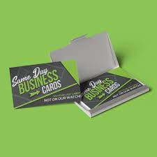 At fedex office in knoxville, tennessee we can help you create custom business cards and have them printed within 24 hours. Same Day Business Cards This Creative