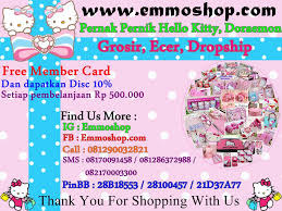 Check spelling or type a new query. Toko Online Shop Hello Kitty Angry Bird Doraemon Micky Mouse Thomas Informasi Pameran Event Dan Bazaar Indonesia
