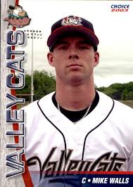 2003 Tri-City ValleyCats Choice #21 Mike Walls Hockessin Delaware Baseball  Card