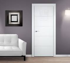 About the trim for the wood doors, we love the arched design that matches the transom window shape above the doors. Stylish Modern Bedroom Door Design White Novocom Top