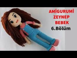 Amigurumi Zeynep Bebek Yapimi 6 Agiz Kas Kirpik Ve Aski Pantolon Gul Hanim Youtube Amigurumi Bebek Orme Bebekler